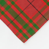 Couverture Polaire Clan écossais MacNab Tartan Plaid (Coin)