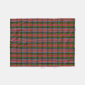 Couverture Polaire Clan écossais MacPherson Tartan Plaid (Devant (Horizontal))
