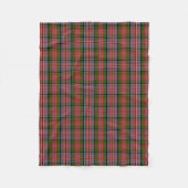 Couverture Polaire Clan écossais MacPherson Tartan Plaid (Devant)