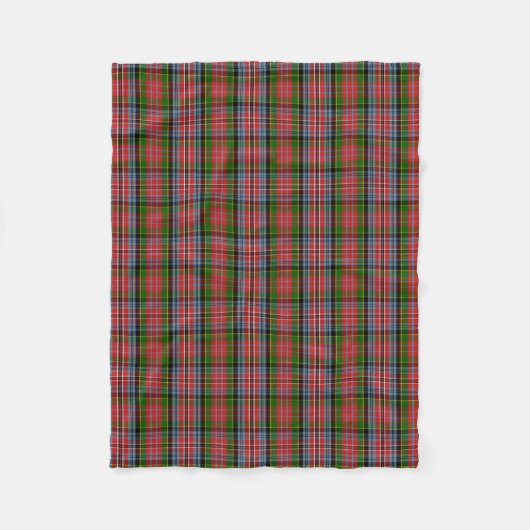 Couverture Polaire Clan écossais MacPherson Tartan Plaid (Devant)