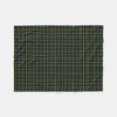 Couverture Polaire Clan écossais MacRae chassant le tartan classique (Devant (Horizontal))