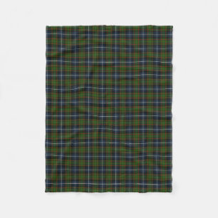 Couverture Polaire Clan écossais MacRae chassant le tartan classique