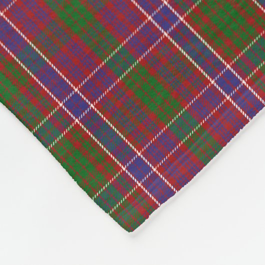 Couverture Polaire Clan écossais MacRae Tartan Plaid (Coin)