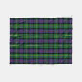 Couverture Polaire Clan écossais Malcolm Tartan Plaid (Devant (Horizontal))