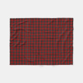 Couverture Polaire Clan écossais Marjoribanks Classique Tartan (Devant (Horizontal))