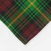 Couverture Polaire Clan écossais Martin Tartan Plaid (Coin)