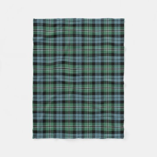 Couverture Polaire Clan écossais Melville Tartan Plaid (Devant)