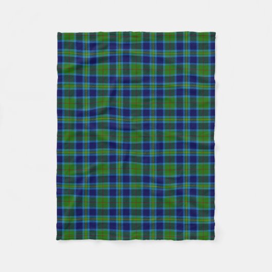 Couverture Polaire Clan écossais Miller Tartan Plaid (Devant)
