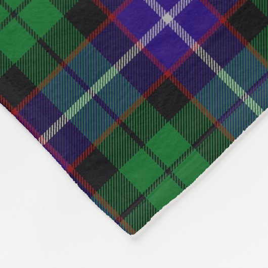 Couverture Polaire Clan écossais Mitchell Tartan Plaid (Coin)