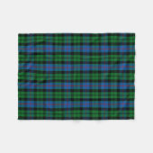 Couverture Polaire Clan écossais Morrison Tartan Plaid (Devant (Horizontal))