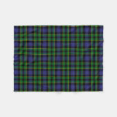 Couverture Polaire Clan écossais Mowat Tartan Plaid (Devant (Horizontal))