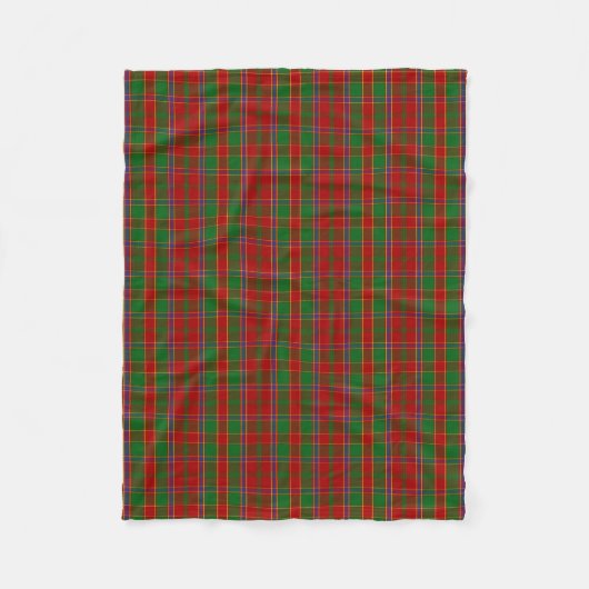 Couverture Polaire Clan écossais Munro Tartan Plaid (Devant)