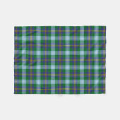 Couverture Polaire Clan écossais Portefeuille Tartan Plaid (Devant (Horizontal))