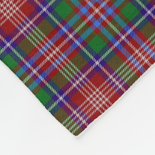 Couverture Polaire Clan écossais Ritchie Tartan Plaid (Coin)