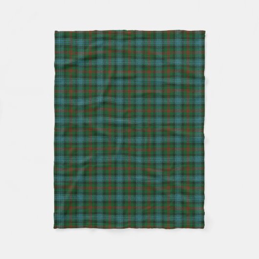 Couverture Polaire Clan écossais Ross chassant le tartan classique (Devant)
