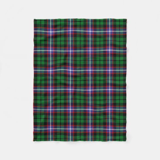 Couverture Polaire Clan écossais Russell Tartan Plaid (Devant)