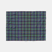 Couverture Polaire Clan écossais Stevenson Tartan Plaid (Devant (Horizontal))