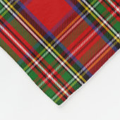 Couverture Polaire Clan écossais Stewart Tartan Plaid (Coin)