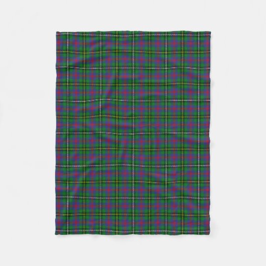 Couverture Polaire Clan écossais Tartan Tartan Plaid (Devant)