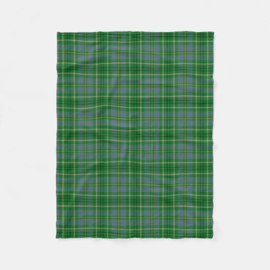 Couverture Polaire Clan écossais Taylor Tartan Plaid (Devant)