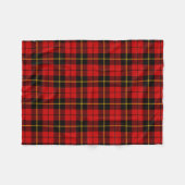 Couverture Polaire Clan écossais Wallace Tartan Plaid (Devant (Horizontal))