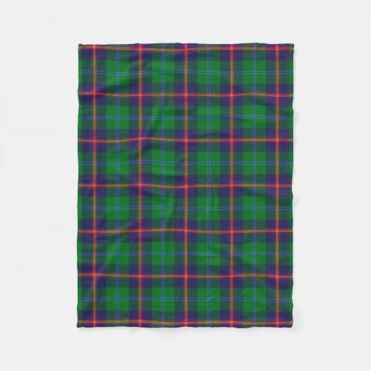 Couverture Polaire Clan écossais Young Tartan Plaid (Devant)
