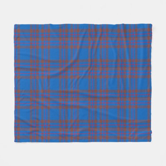 Couverture Polaire Clan Elliot Tartan (Devant (Horizontal))
