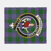 Couverture Polaire Clan Elphinstone Tartan Plaid (Devant (Horizontal))