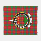 Couverture Polaire Clan Fenton Tartan Plaid (Devant (Horizontal))