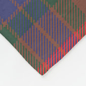 Couverture Polaire Clan Fraser Chasse Moderne Clan Badge Tartan Plaid (Coin)