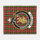 Couverture Polaire Clan Fullerton Tartan Plaid (Devant (Horizontal))