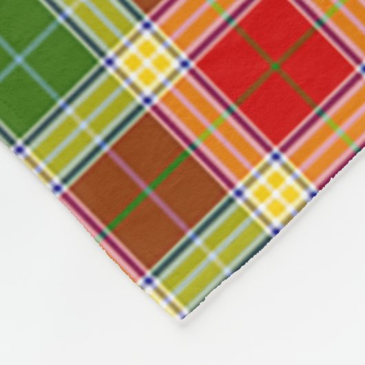 Couverture Polaire Clan Gibson Tartan Plaid (Coin)