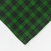 Couverture Polaire Clan Graham Crest Badge et Tartan (Coin)