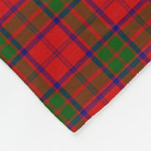 Couverture Polaire Clan Grant Crest Badge et Tartan (Coin)