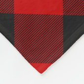 Couverture Polaire Clan Gregor Crest sur Rob Roy Tartan (Coin)