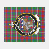 Couverture Polaire Clan Haig Tartan Plaid (Devant (Horizontal))