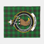 Couverture Polaire Clan Halkett Tartan Plaid (Devant (Horizontal))