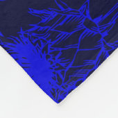 Couverture Polaire Clan Hamilton Tartan Knot & Flag (Coin)