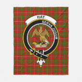 Couverture Polaire Clan Hay Tartan Plaid (Devant)