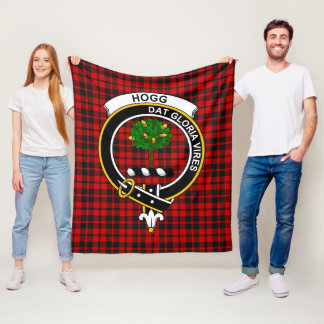 Couverture Polaire Clan Hog Tartan Plaid