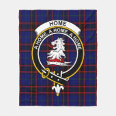 Couverture Polaire Clan Home Tartan moderne Plaid (Devant)