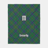 Couverture Polaire Clan Kennedy Tartan (Devant)
