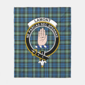 Couverture Polaire Clan Lamont Ancienne Tartan Plaid (Devant)