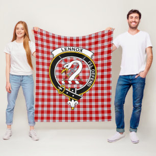 Couverture Polaire Clan Lennox Robe Tartan Plaid