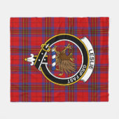 Couverture Polaire Clan Leslie Tartan moderne Plaid (Devant (Horizontal))