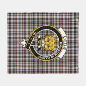 Couverture Polaire Clan Little Arisaid Tartan Plaid (Devant (Horizontal))
