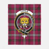 Couverture Polaire Clan Little Tartan Plaid (Devant)