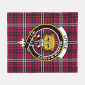 Couverture Polaire Clan Little Tartan Plaid (Devant (Horizontal))