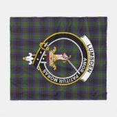 Couverture Polaire Clan Lumsden Chasse Tartan Plaid (Devant (Horizontal))