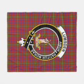 Couverture Polaire Clan Lumsden Tartan Plaid (Devant (Horizontal))